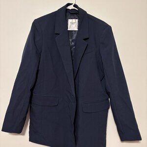 Abercrombie & Fitch Navy Blazer Size Large
